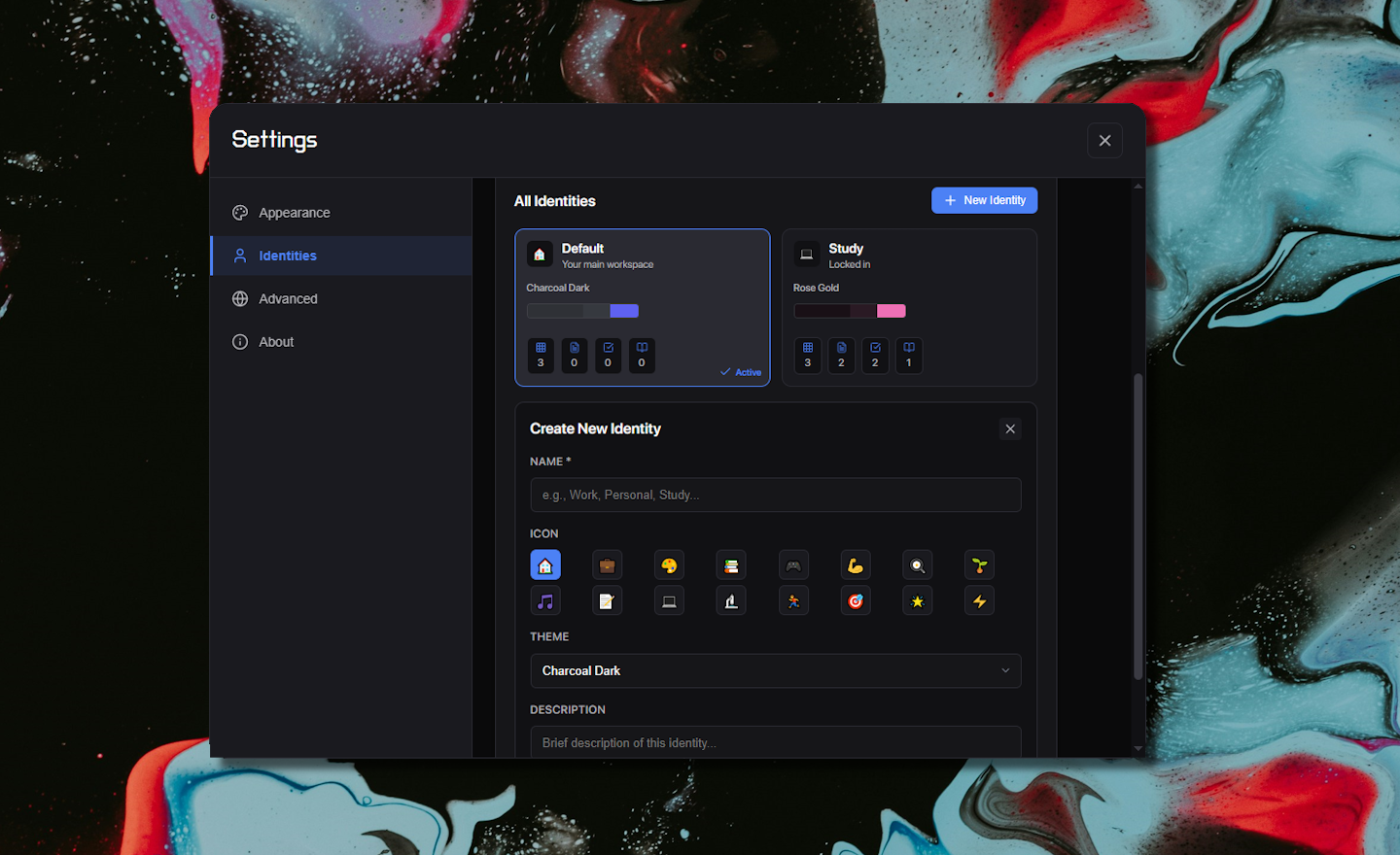 Identity Customization